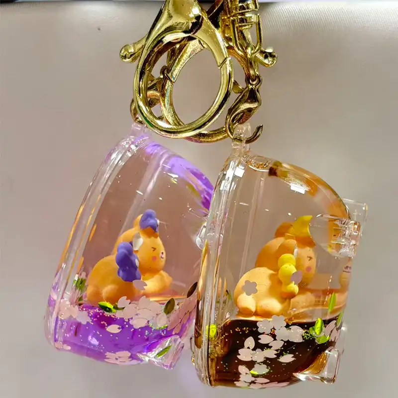 Porte-clés liquide pour baignoire