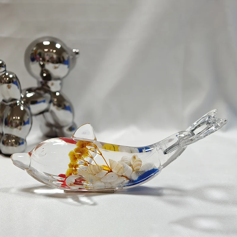 Aimant de réfrigérateur ouvre-bouteille en forme de dauphin