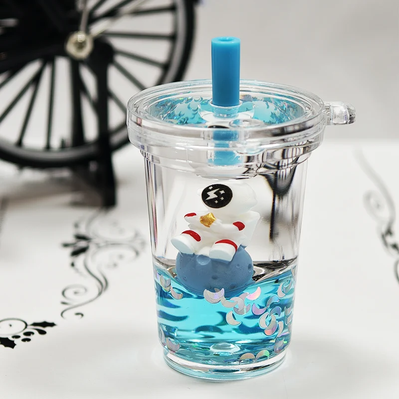 Liquid Milk Tea Cup Keychain Liquid Milk Tea Cup Keychain