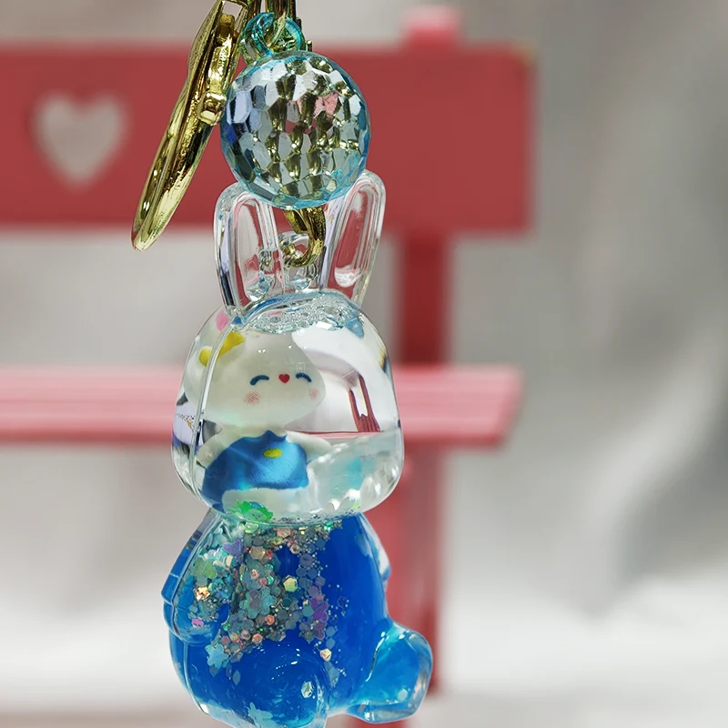 Porte-clés Lapin Liquide